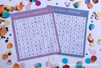 SOPA DE LLETRES: CARNESTOLTES I DISFRESSES-1